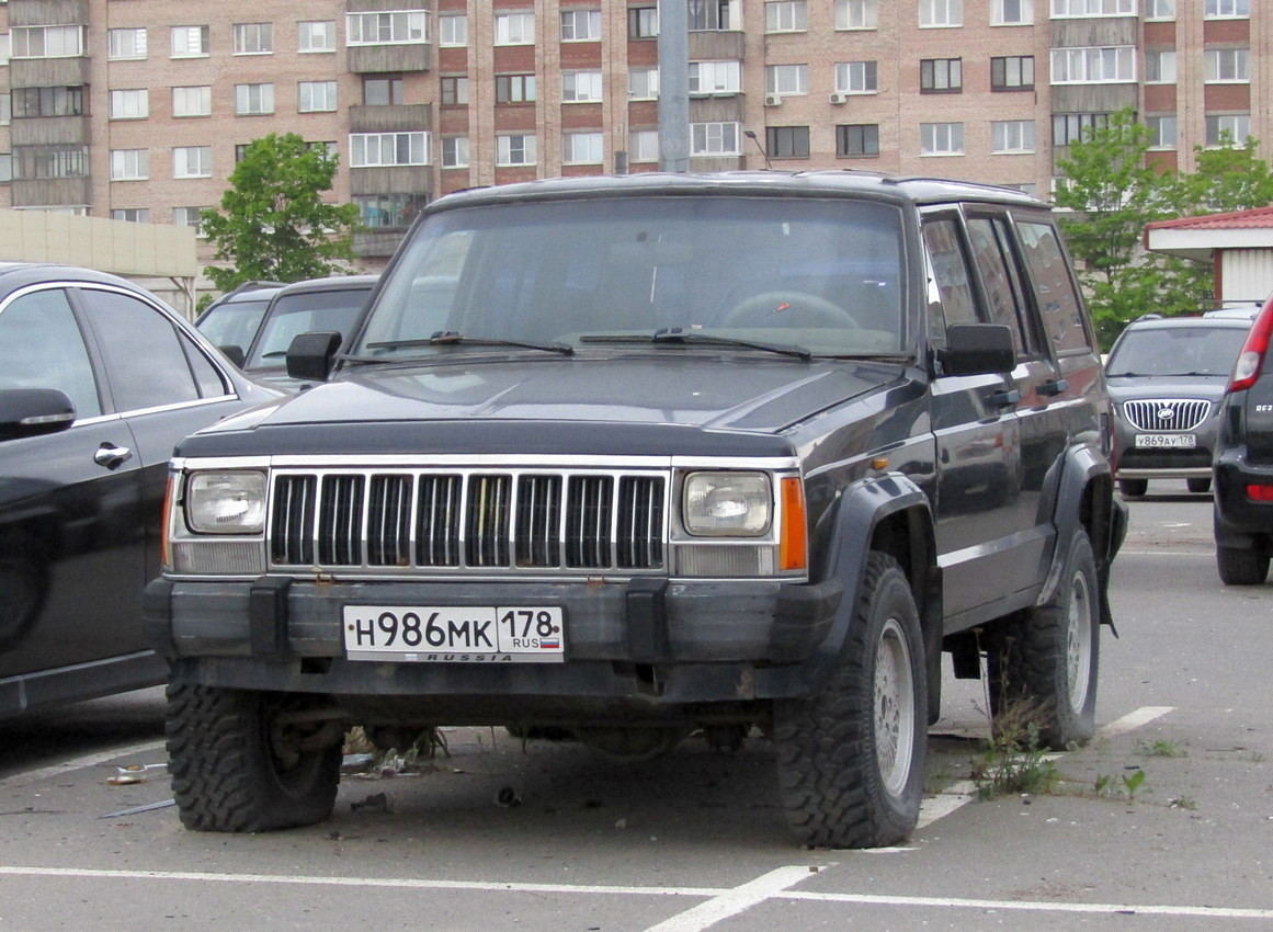 Санкт-Петербург, № Н 986 МК 178 — Jeep Cherokee (XJ) '84-01