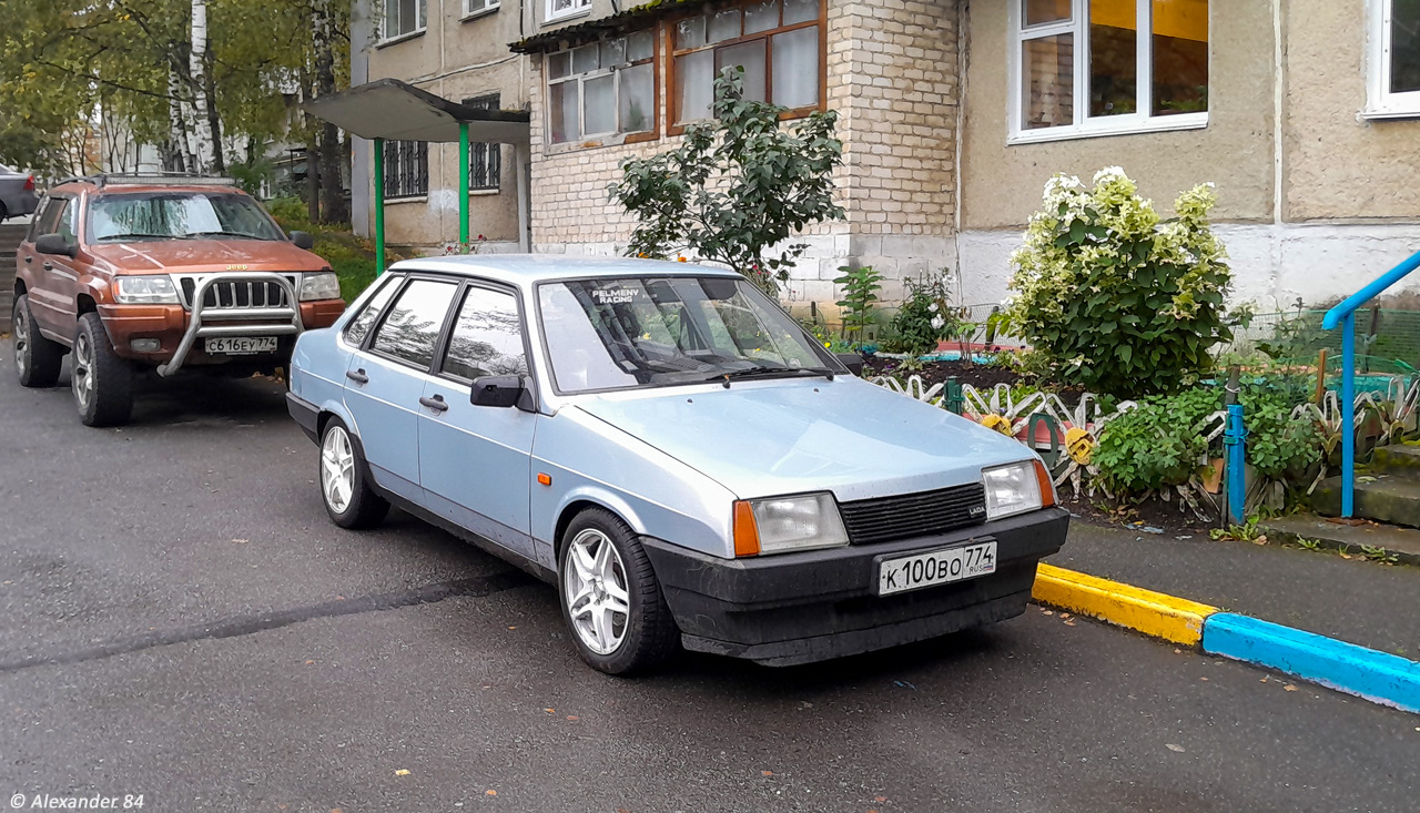 Челябинская область, № К 100 ВО 774 — ВАЗ-21099 '90-04