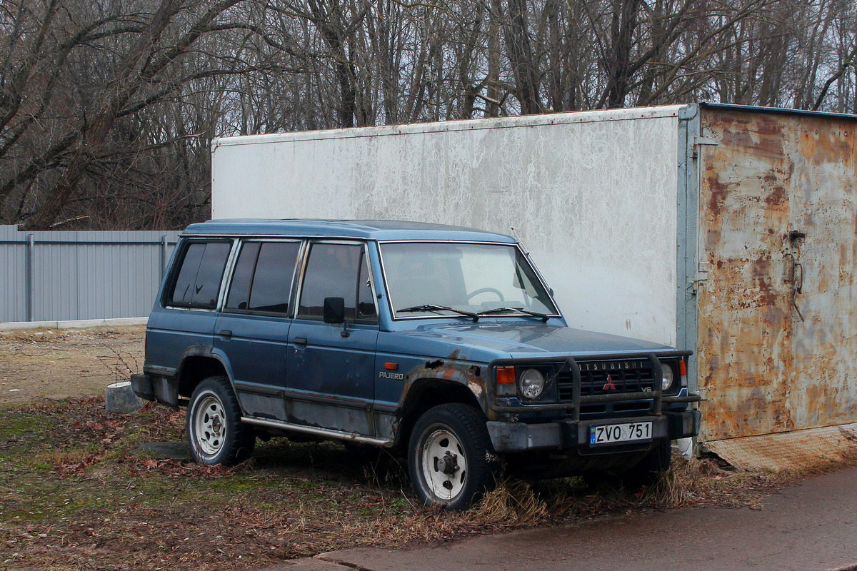 Литва, № ZVO 751 — Mitsubishi Pajero (1G) '82-91