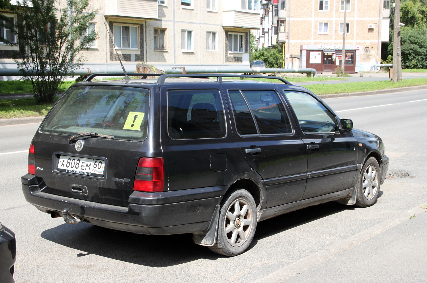 Псковская область, № А 808 ЕМ 60 — Volkswagen Golf Variant (Typ 1H) '93-99