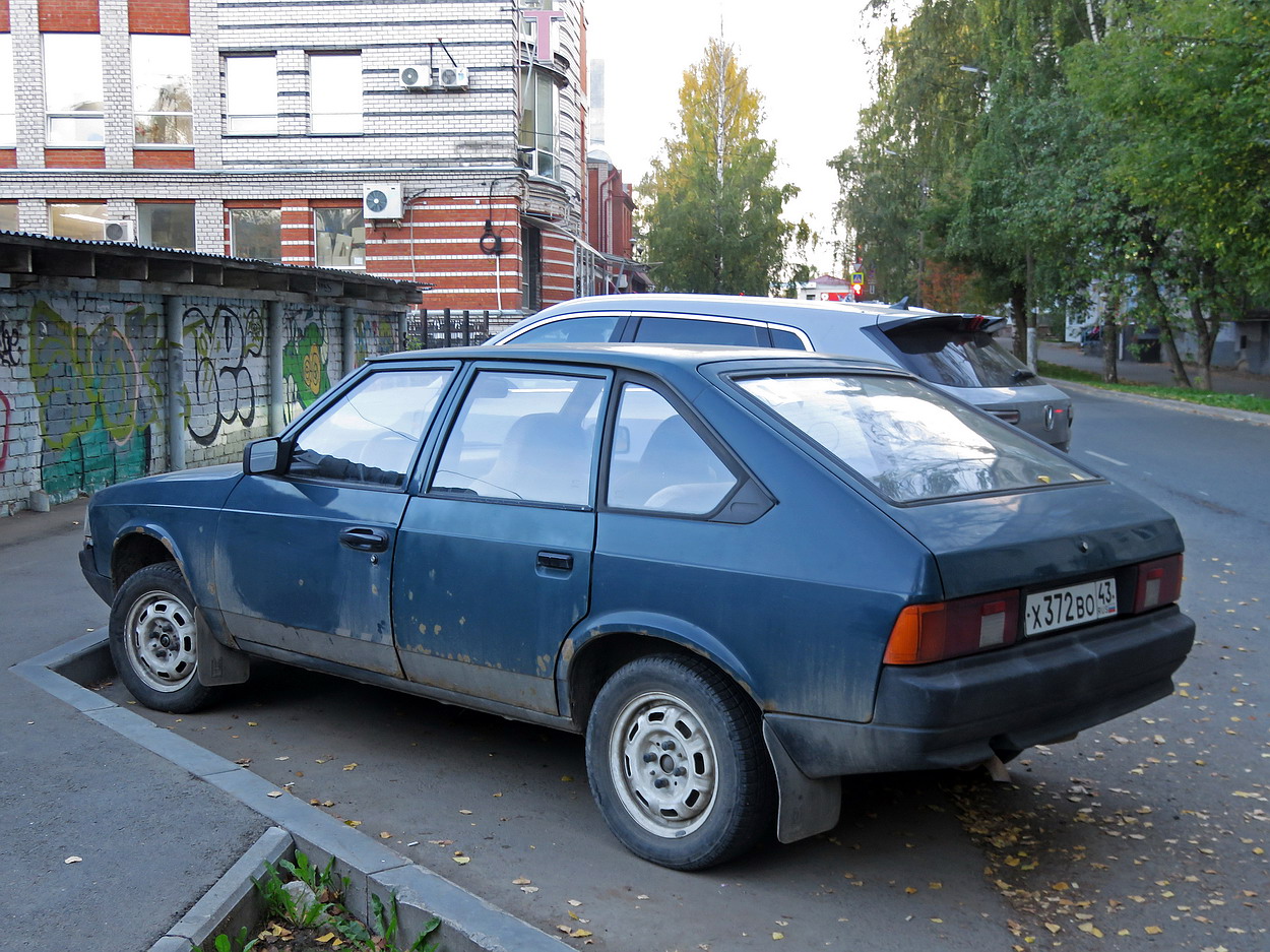 Кировская область, № Х 372 ВО 43 — Москвич-214122 Святогор '98-01