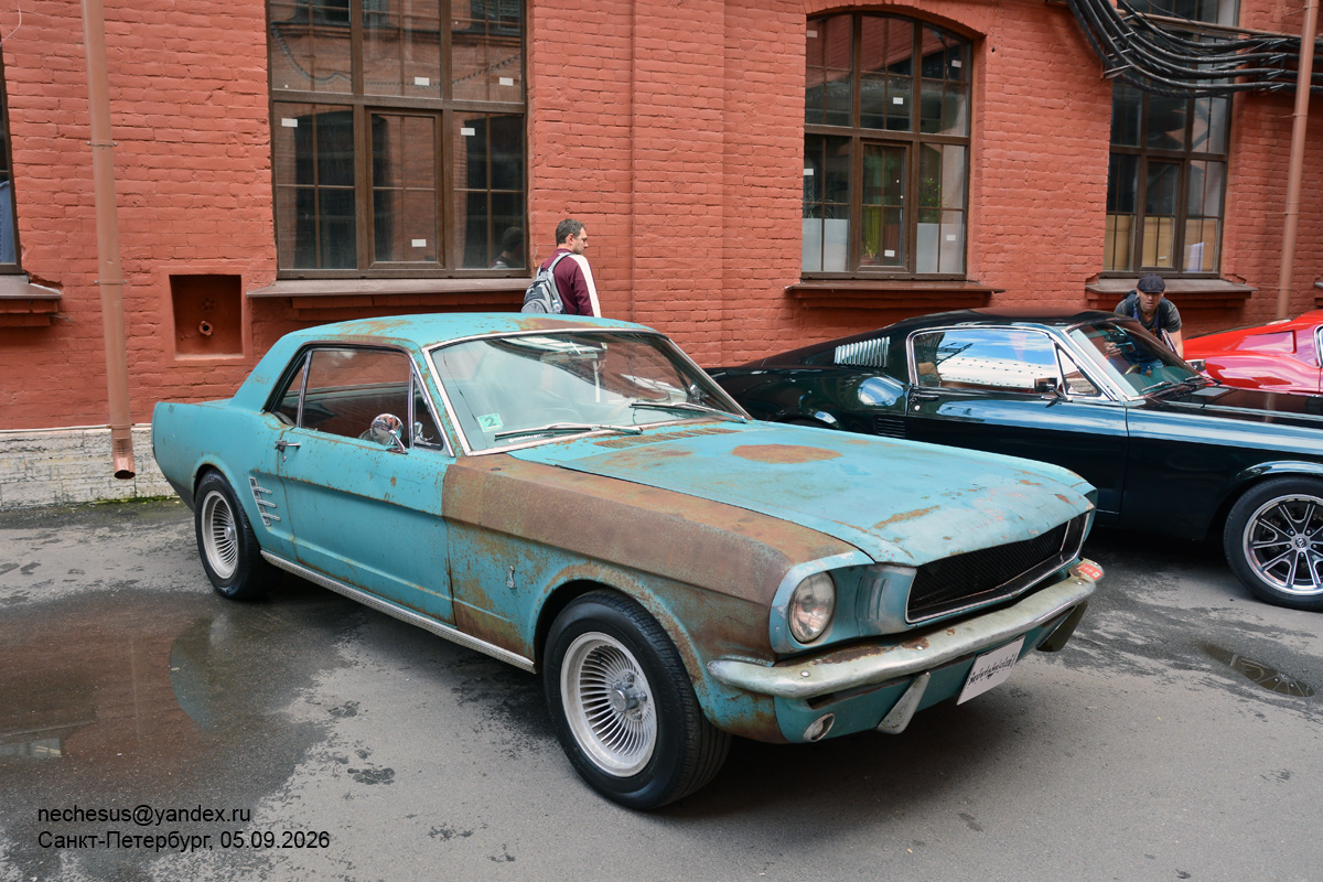 Краснодарский край, № Х 586 ВТ 323 — Ford Mustang (1G) '65-73; Санкт-Петербург — Ежегодная выставка классических и кастомных автомобилей и мотоциклов "Original Meet"