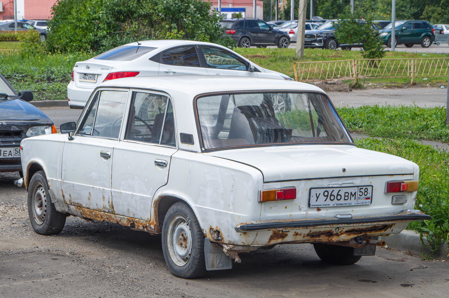 Пензенская область, № У 966 ВМ 58 — ВАЗ-21013 Жигули '77-88