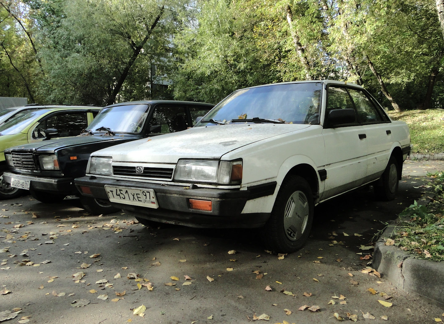 Москва, № Т 451 ХЕ  97 — Subaru Leone (3G) '84-94