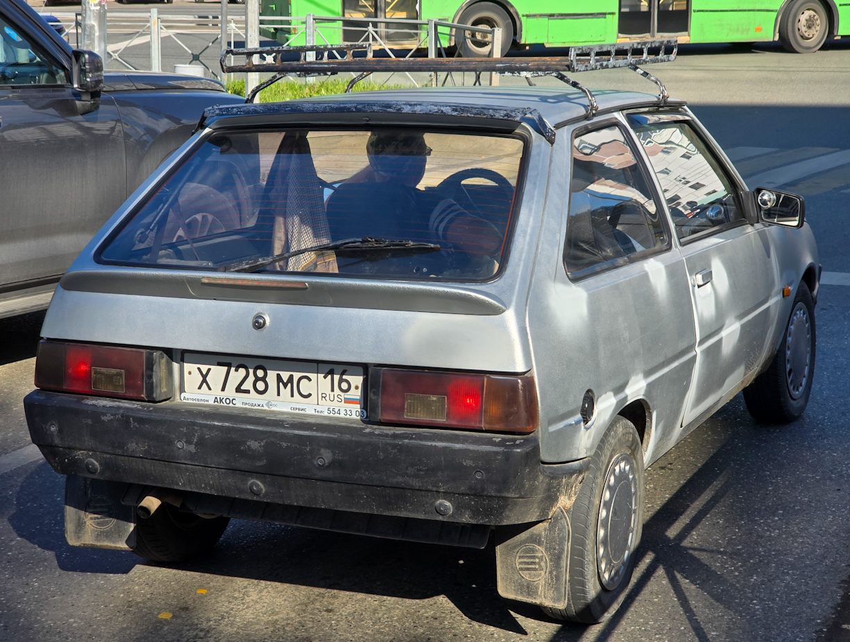 Татарстан, № Х 728 МС 16 — ЗАЗ-110218 Таврия '99-07
