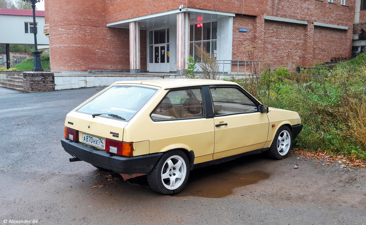 Челябинская область, № А 870 НХ 74 — ВАЗ-2108 '84-94