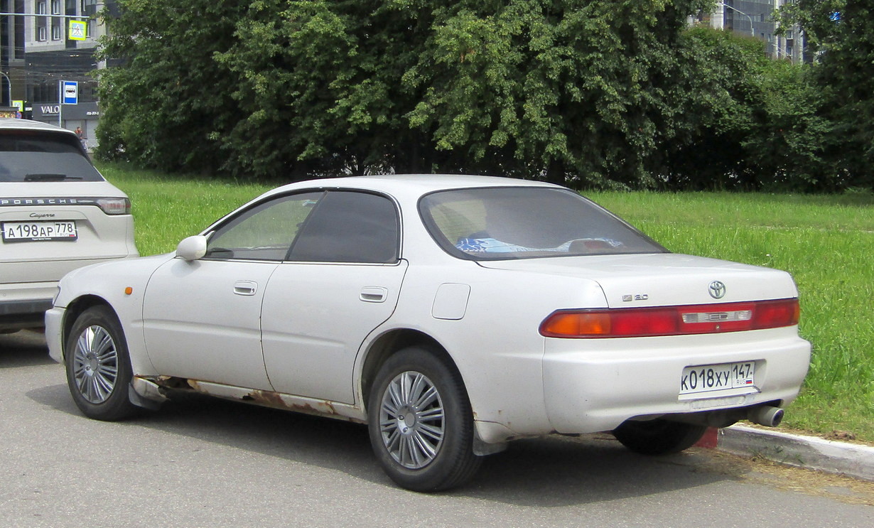 Ленинградская область, № К 018 ХУ 147 — Toyota Carina ED (ST200) '93-98