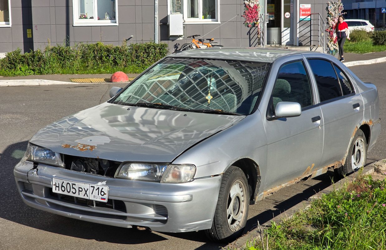 Татарстан, № Н 605 РХ 716 — Nissan Pulsar (N15) '95-00