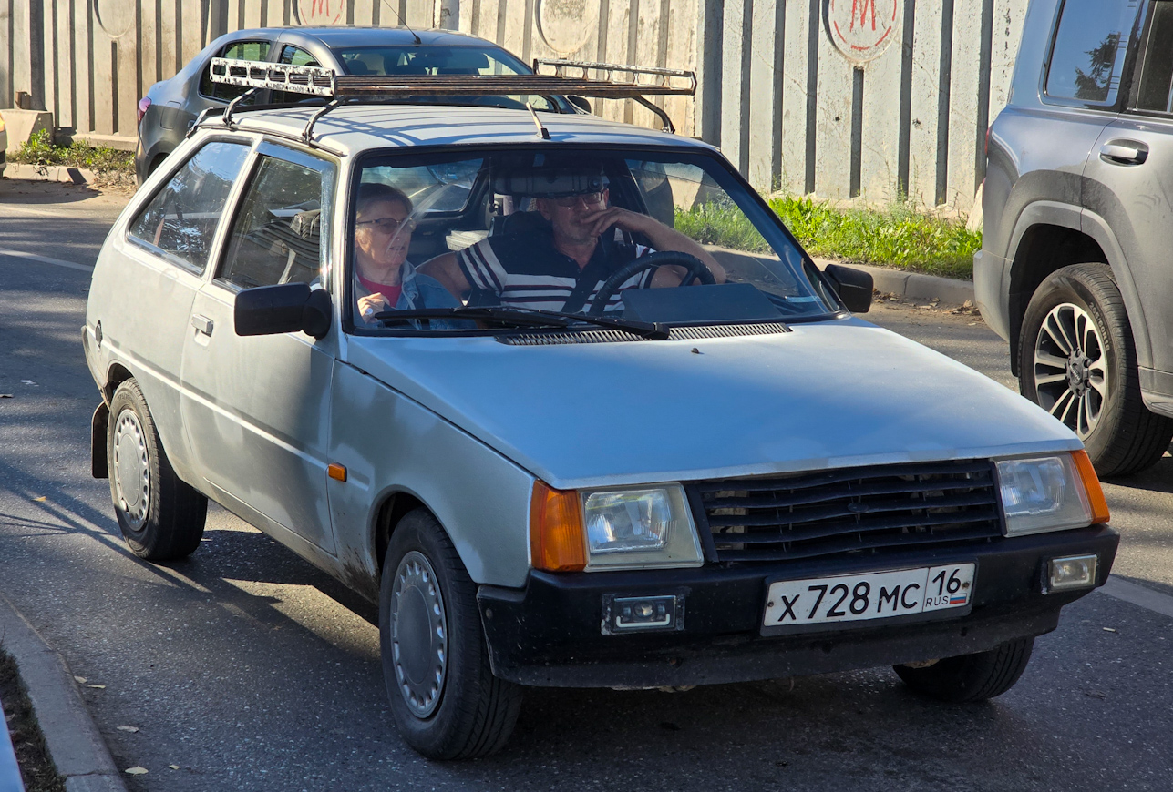 Татарстан, № Х 728 МС 16 — ЗАЗ-110218 Таврия '99-07