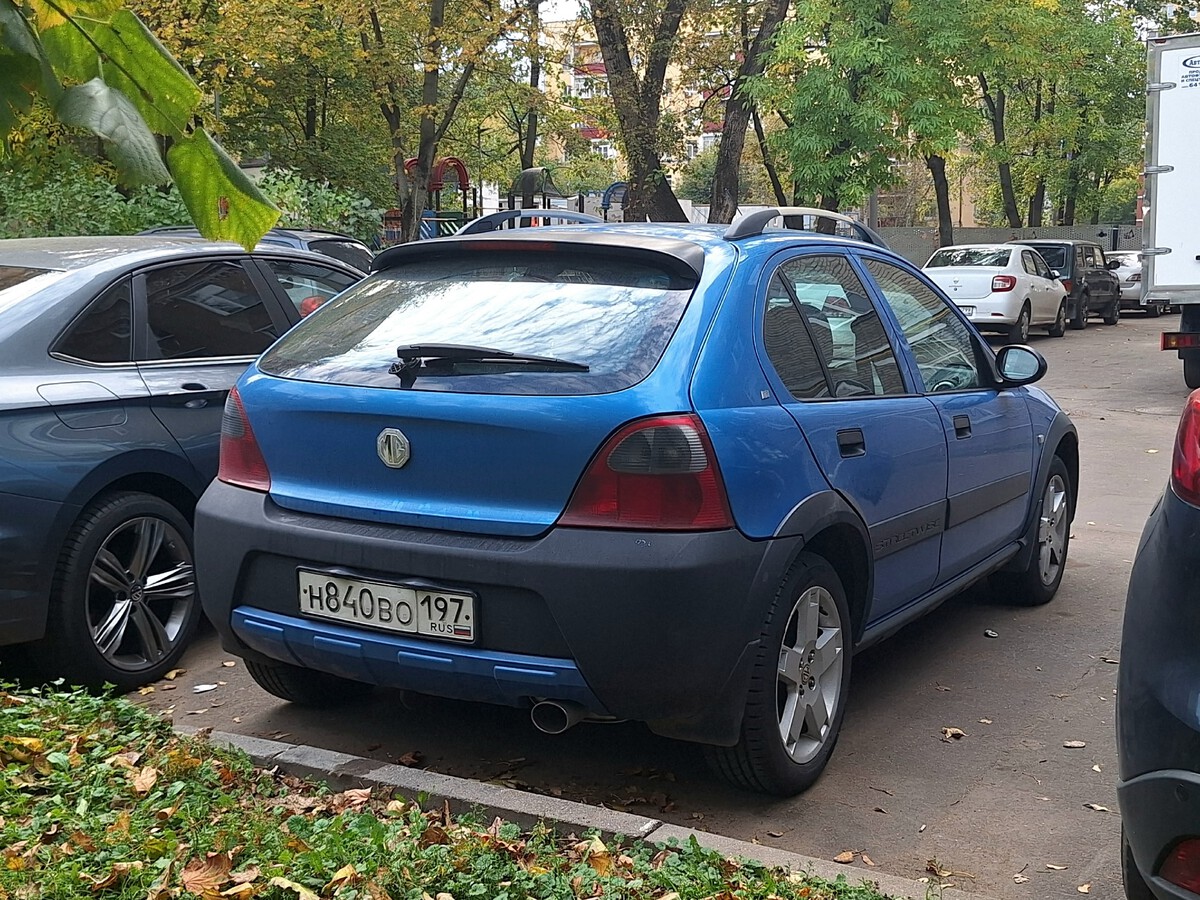 Москва, № Н 840 ВО 197 — Rover Streetwise '03-05