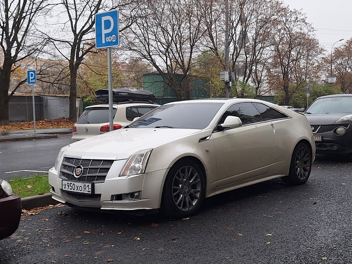 Адыгея, № Х 950 ХО 01 — Cadillac CTS Coupe '10-15