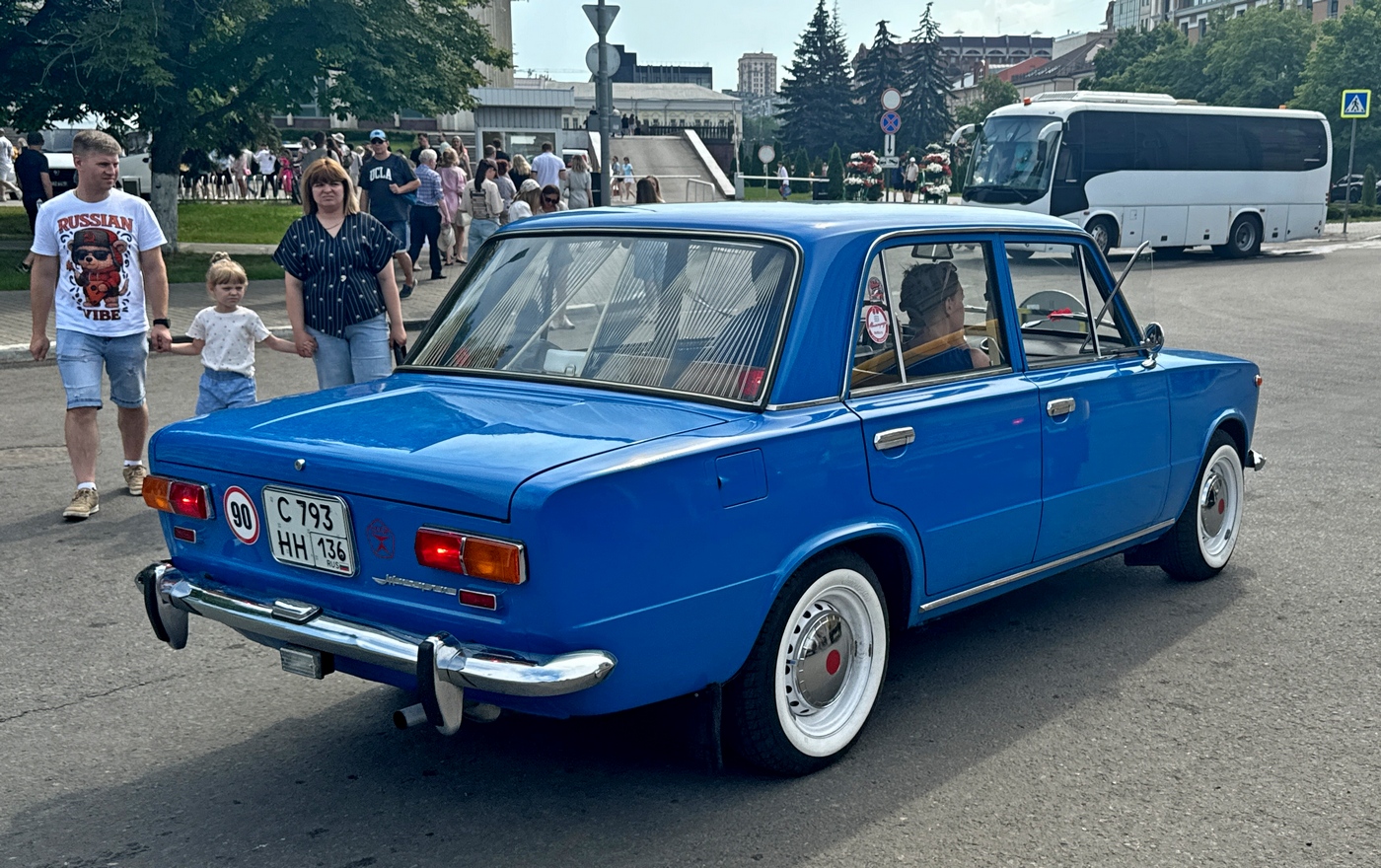 Воронежская область, № С 793 НН 136 — ВАЗ-2101 Жигули '70-83; Тульская область — Автомобильный фестиваль "Автострада — 2026"