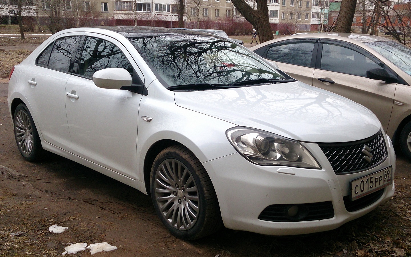 Тверская область, № С 015 РР 69 — Suzuki Kizashi '09-15