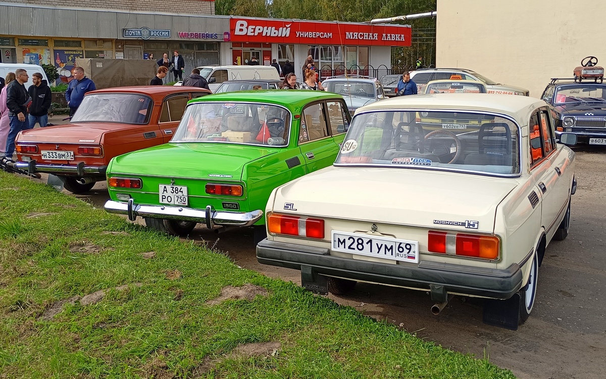 Тверская область, № М 281 УМ 69 — Москвич-2140-117 (2140SL) '80-88; Тверская область — Закрытие сезона 2026 Ретро-клуба Калинин