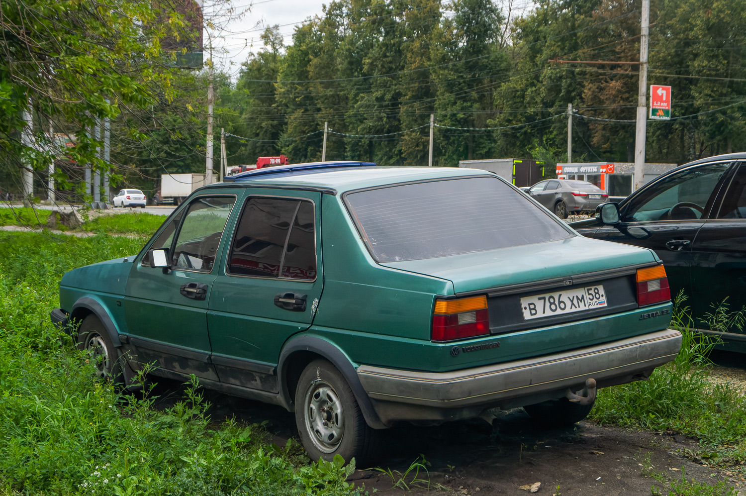 Пензенская область, № В 786 ХМ 58 — Volkswagen Jetta Mk2 (Typ 16) '84-92