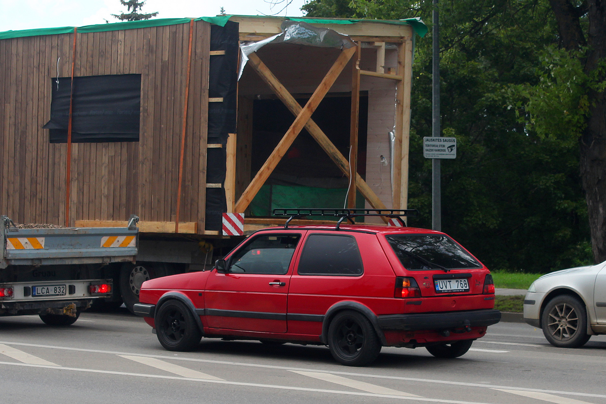 Литва, № UVT 768 — Volkswagen Golf (Typ 19) '83-92