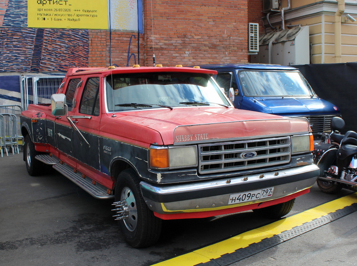 Москва, № Н 409 РС 797 — Ford F-Series (8G) '87-91; Санкт-Петербург — Ежегодная выставка классических и кастомных автомобилей и мотоциклов "Original Meet"