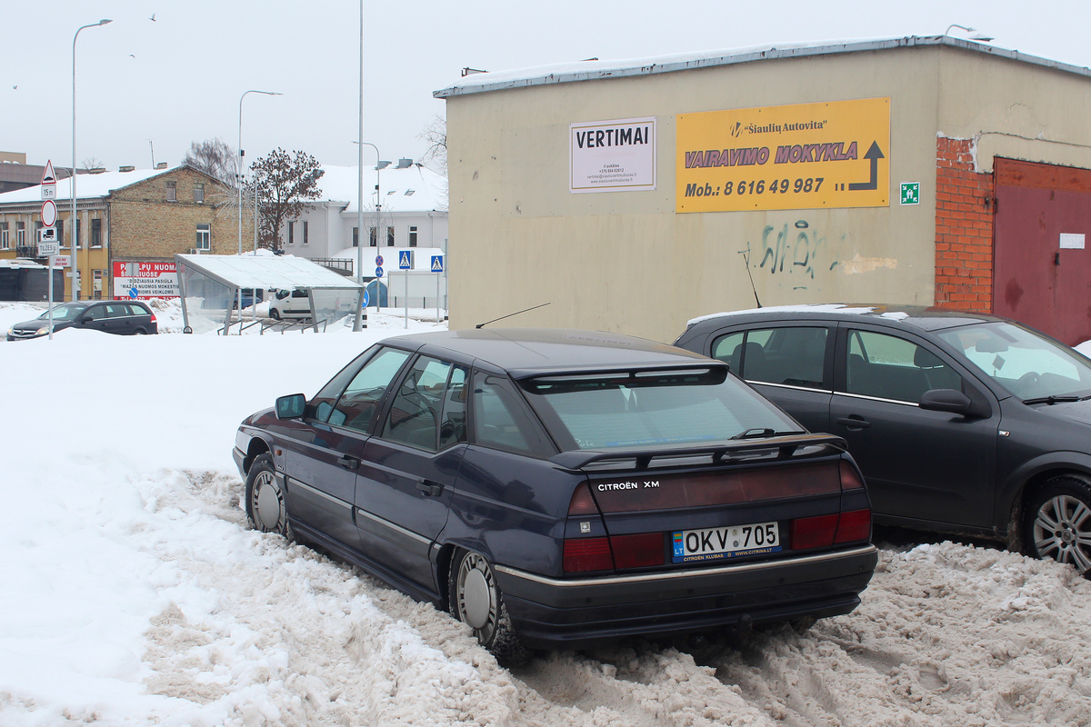 Литва, № OKV 705 — Citroën XM '89-00