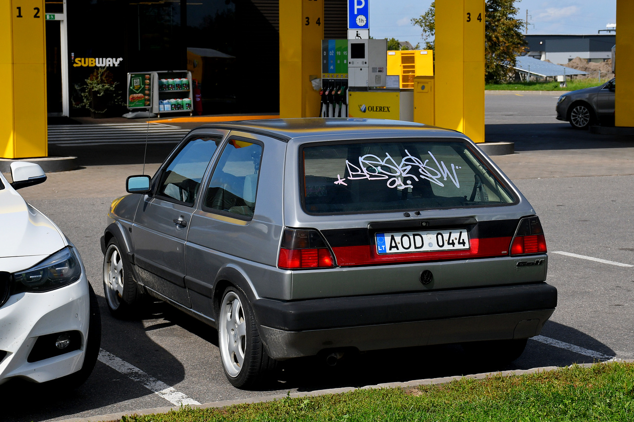 Литва, № AOD 044 — Volkswagen Golf (Typ 19) '83-92