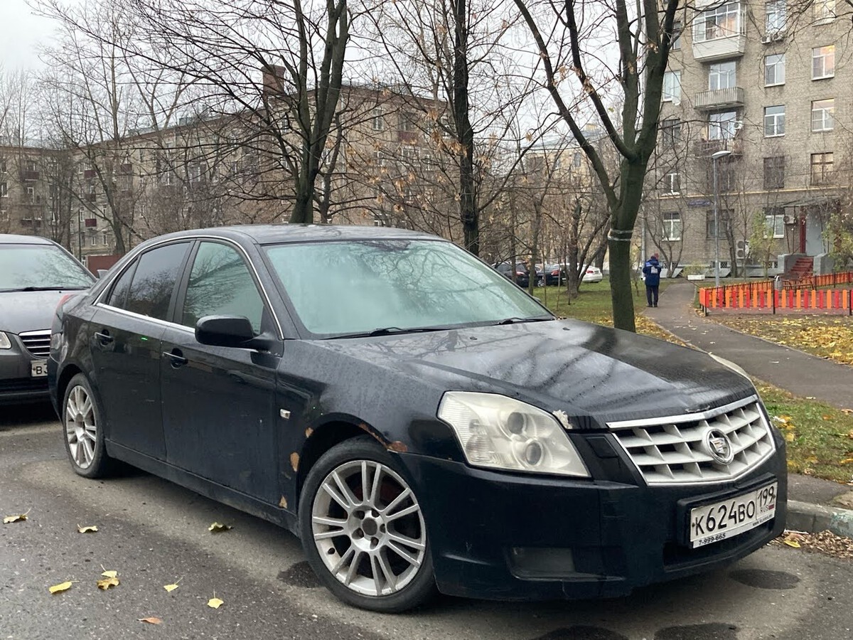 Москва, № К 624 ВО 199 — Cadillac BLS '05-10