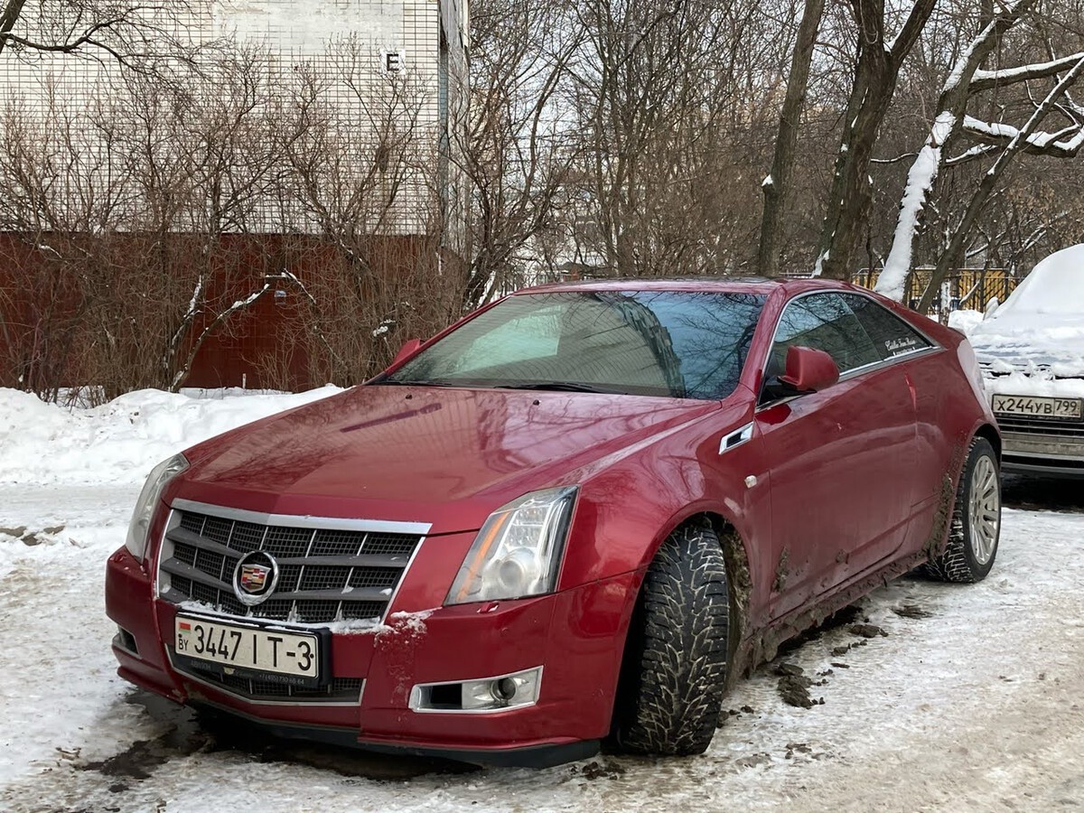 Гомельская область, № 3447 IT-3 — Cadillac CTS Coupe '10-15