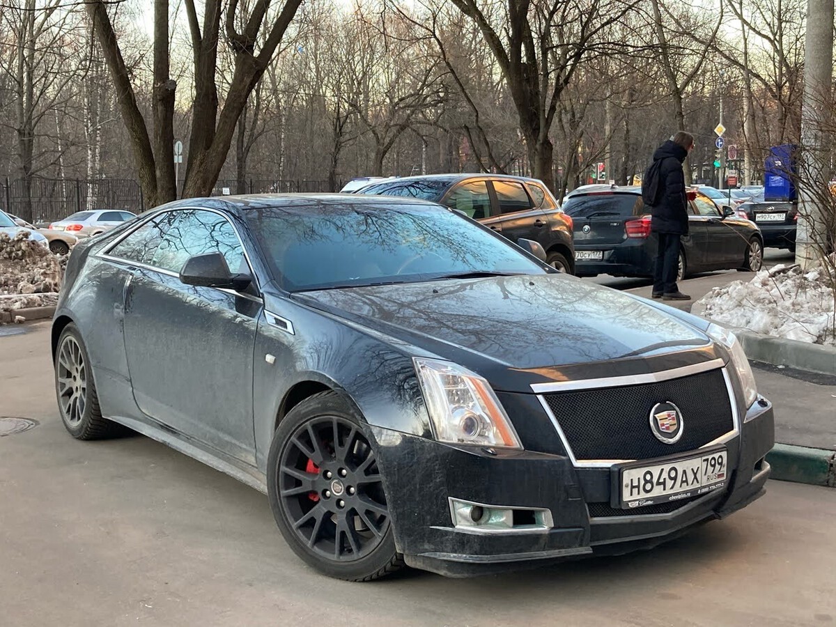 Москва, № Н 849 АХ 799 — Cadillac CTS Coupe '10-15
