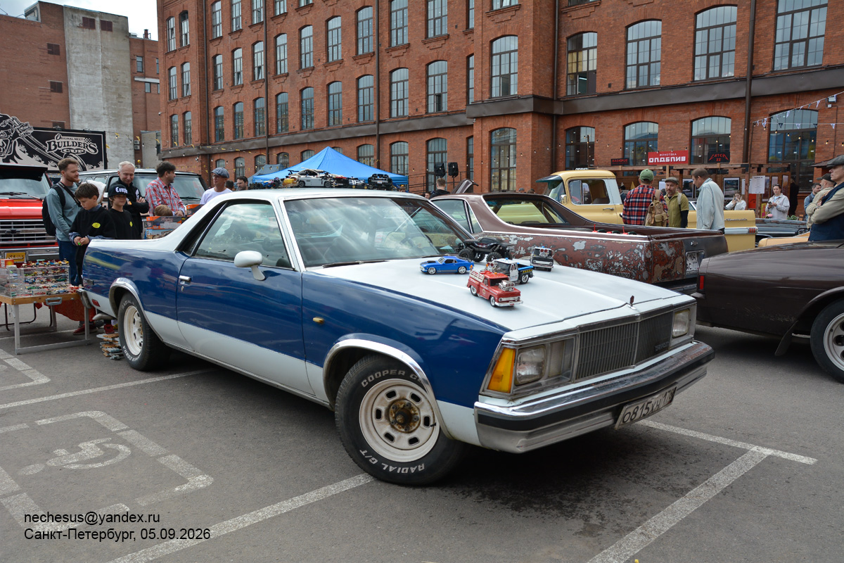 Санкт-Петербург, № О 815 ХН 178 — Chevrolet El Camino (5G) '78-87; Санкт-Петербург — Ежегодная выставка классических и кастомных автомобилей и мотоциклов "Original Meet"
