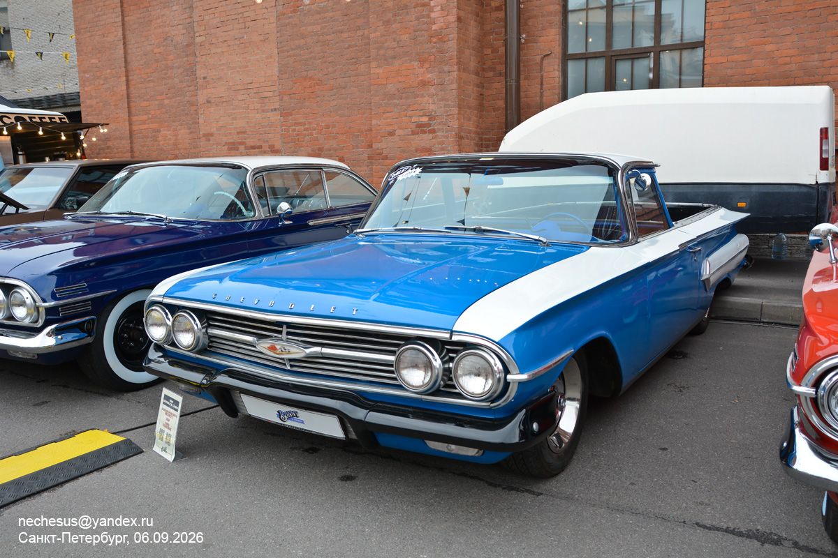Санкт-Петербург, № (78) Б/Н 0011 — Chevrolet El Camino (1G) '59-60; Санкт-Петербург — Ежегодная выставка классических и кастомных автомобилей и мотоциклов "Original Meet"