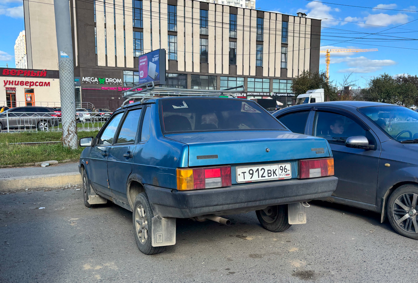 Свердловская область, № Т 912 ВК 96 — ВАЗ-21099 '90-04