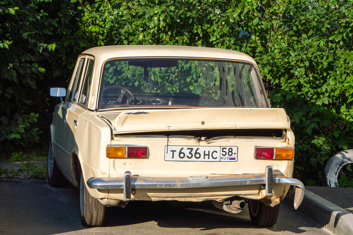 Пензенская область, № Т 636 НС 58 — ВАЗ-2101 Жигули '70-83