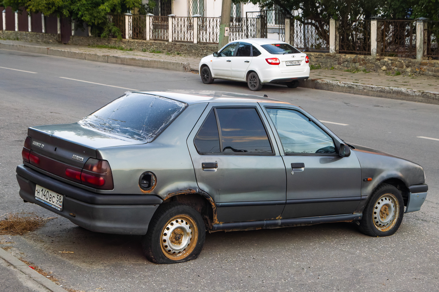 Пензенская область, № Н 140 ВС 58 — Renault 19 (Автофрамос) '99-00