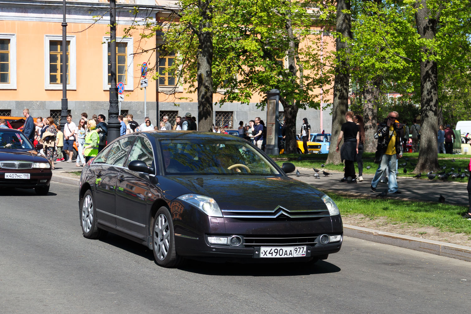Москва, № Х 490 АА 977 — Citroen C6 '05-12; Санкт-Петербург — Международный транспортный фестиваль "ТранспортФест 2024"