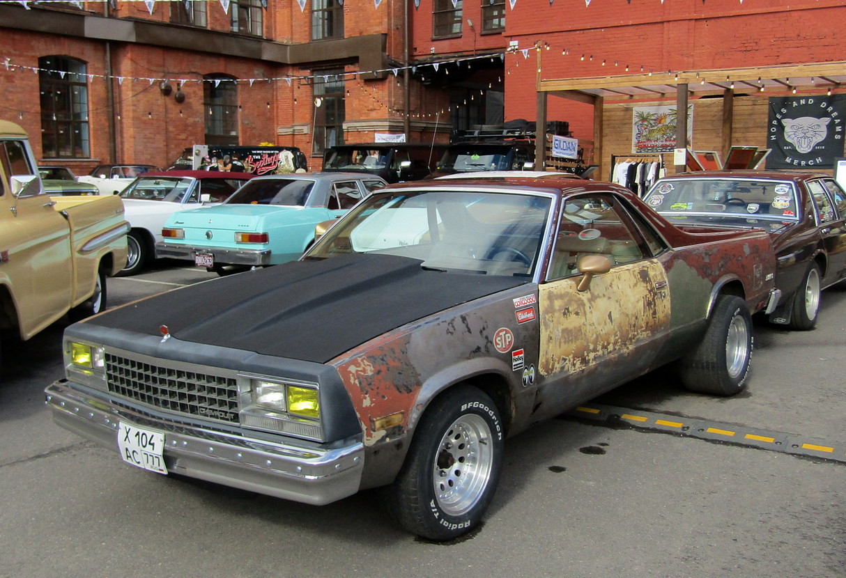 Москва, № Х 104 АС 777 — Chevrolet El Camino (5G) '78-87; Санкт-Петербург — Ежегодная выставка классических и кастомных автомобилей и мотоциклов "Original Meet"