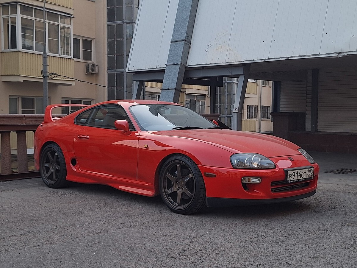 Московская область, № В 914 СТ 790 — Toyota Supra (A80) '93-02