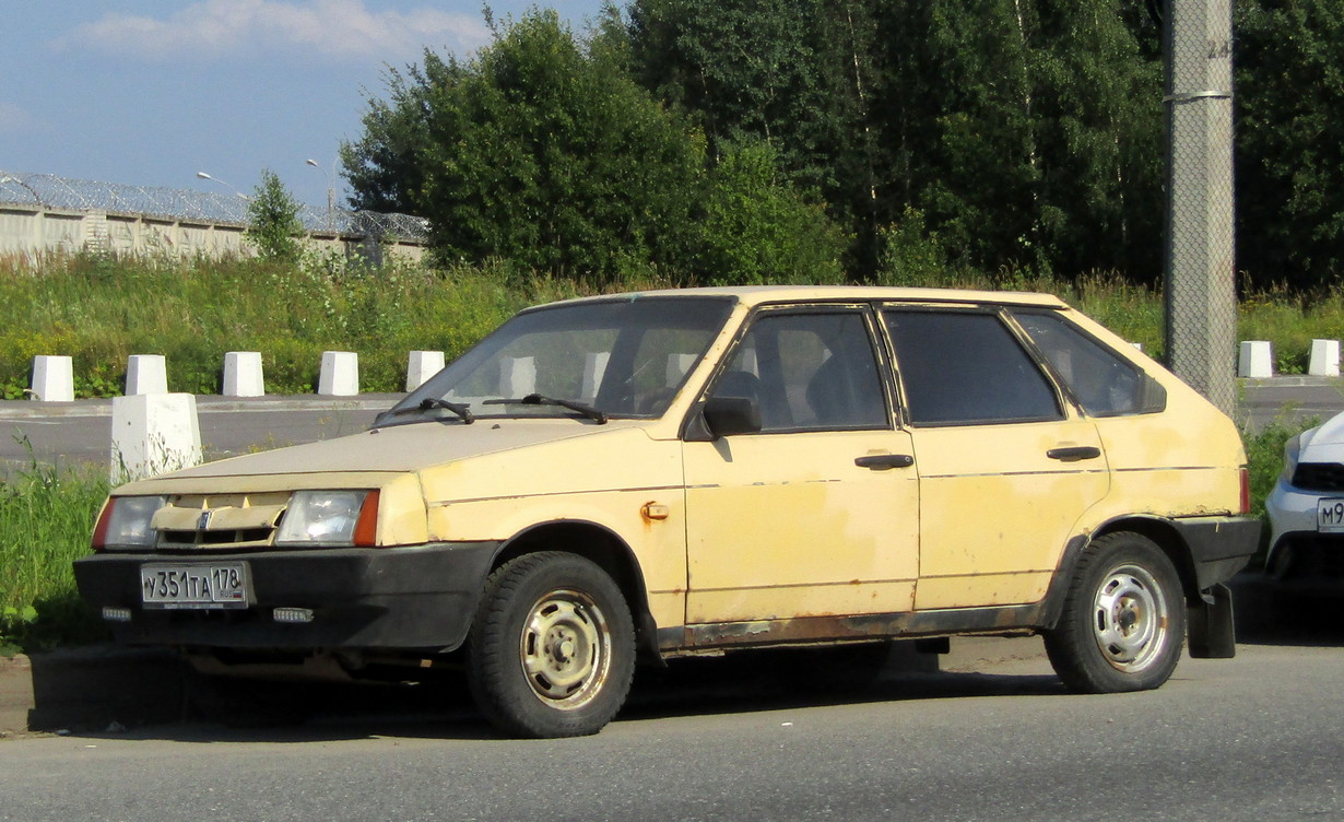 Санкт-Петербург, № У 351 ТА 178 — ВАЗ-2109 '87-93