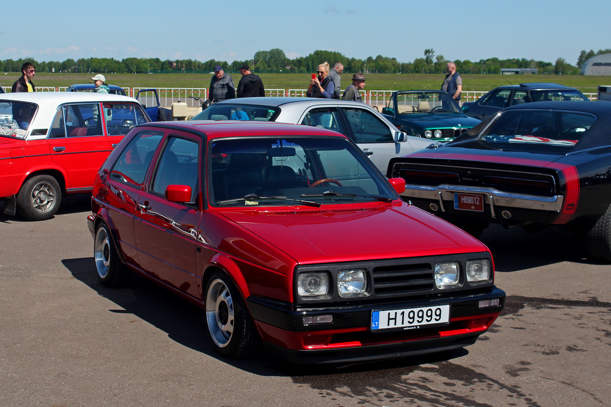 Литва, № H19999 — Volkswagen Golf (Typ 19) '83-92; Литва — Retro mugė 2025