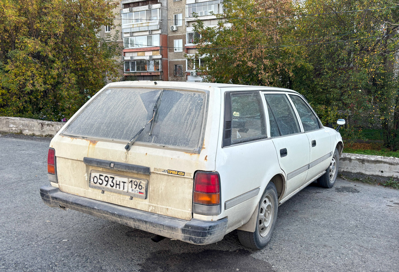 Свердловская область, № О 593 НТ 196 — Toyota Corona (T170) '87-93