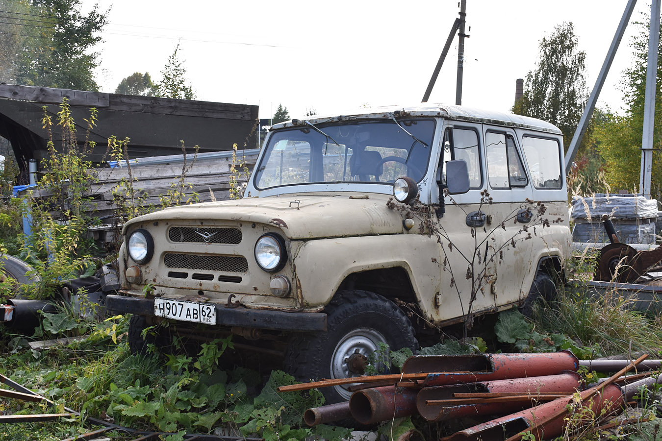 Рязанская область, № Н 907 АВ 62 — УАЗ-31514 '93-03