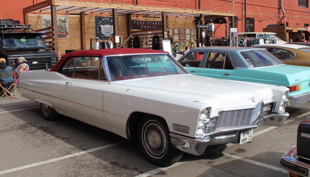 Архангельская область, № О 167 НМ 29 — Cadillac DeVille (1G) '59-60; Санкт-Петербург — Ежегодная выставка классических и кастомных автомобилей и мотоциклов "Original Meet"