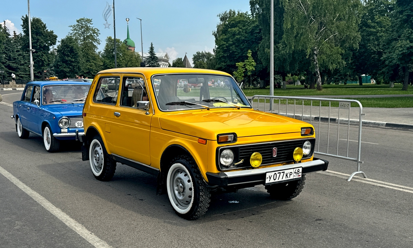 Липецкая область, № У 077 КР 48 — ВАЗ-2121 Нива '77-94; Тульская область — Автомобильный фестиваль "Автострада — 2026"