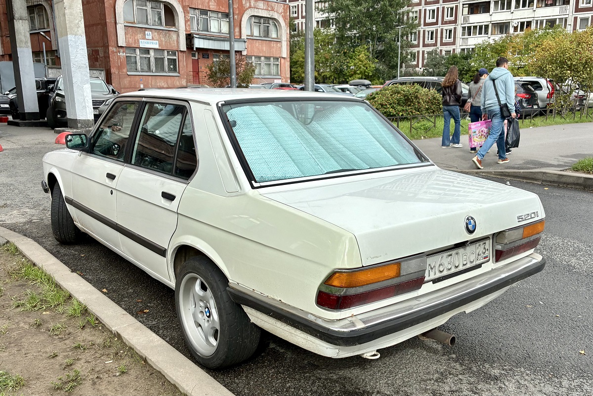 Краснодарский край, № М 630 ВС 23 — BMW 5 Series (E28) '82-88