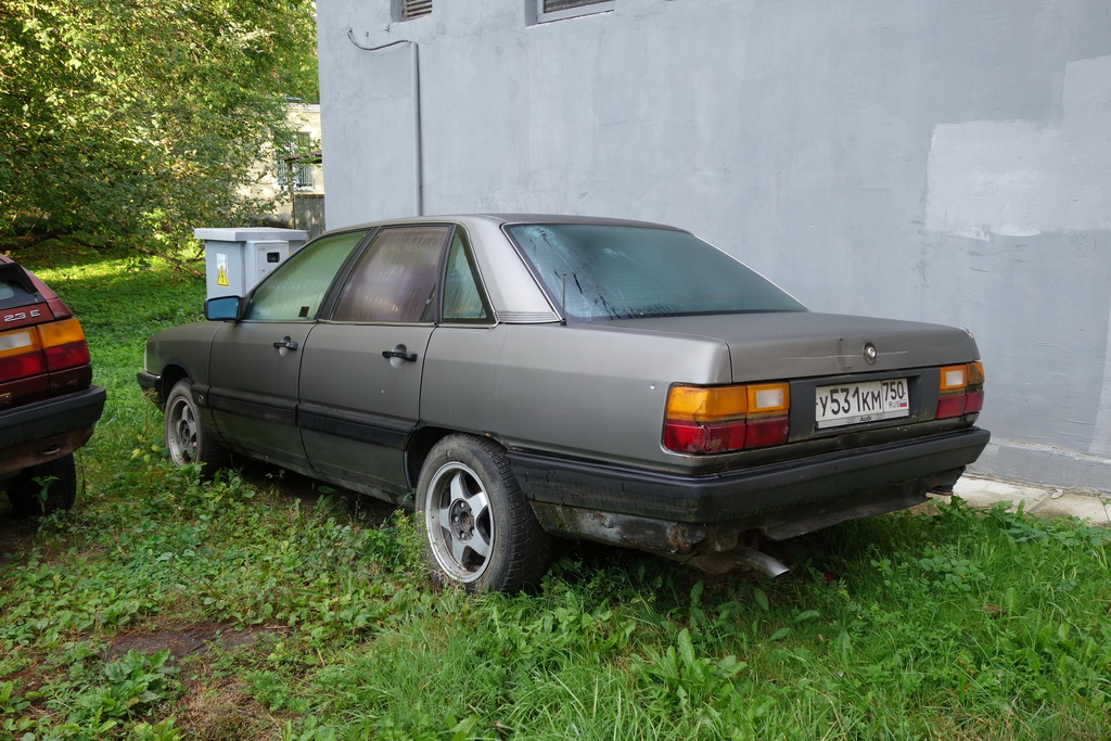 Московская область, № У 531 КМ 750 — Audi 100 (C3) '82-91