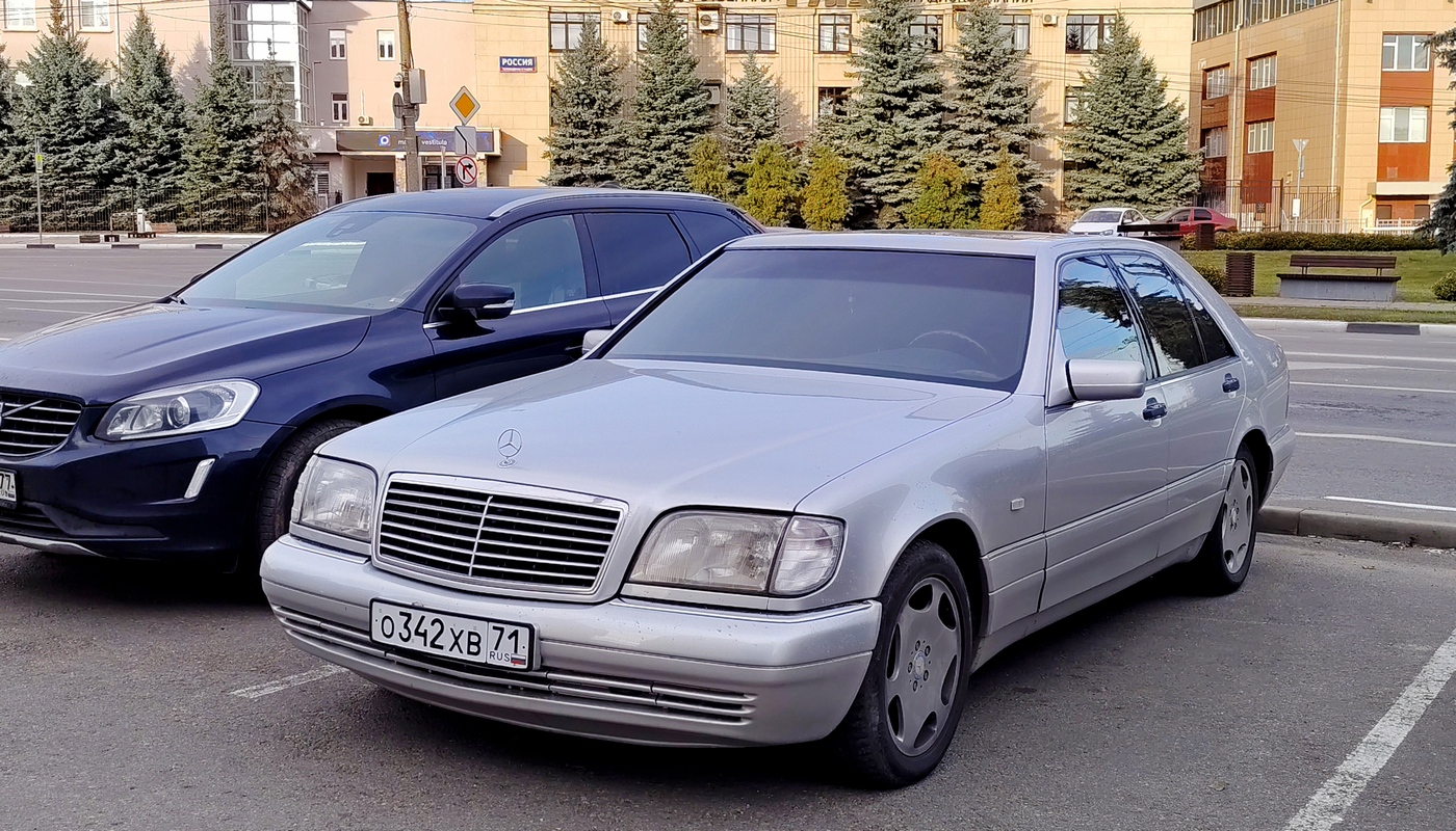 Тульская область, № О 342 ХВ 71 — Mercedes-Benz (W140) '91-98