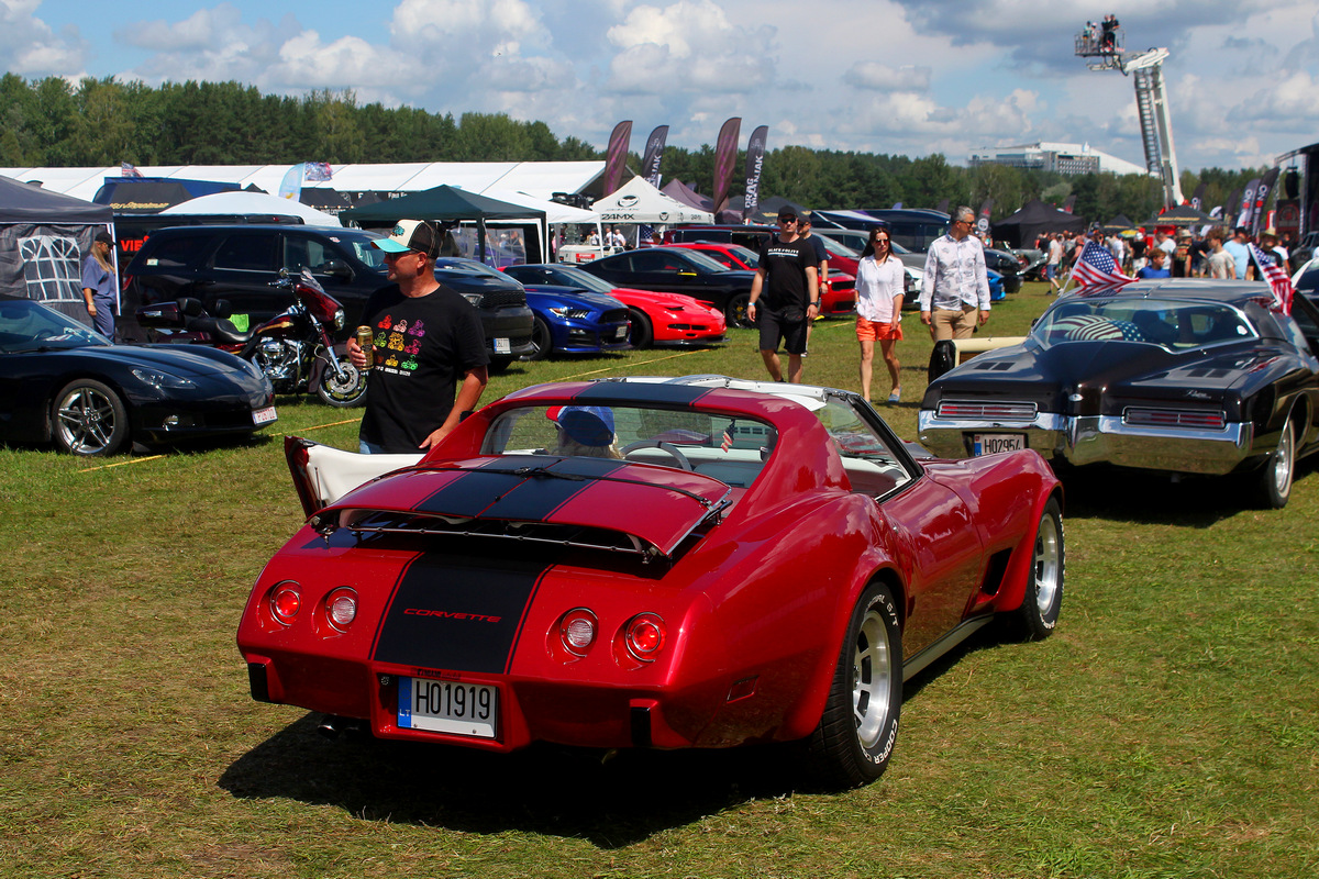 Литва, № H01919 — Chevrolet Corvette (C3) '68-82; Литва — American Spirit 2025