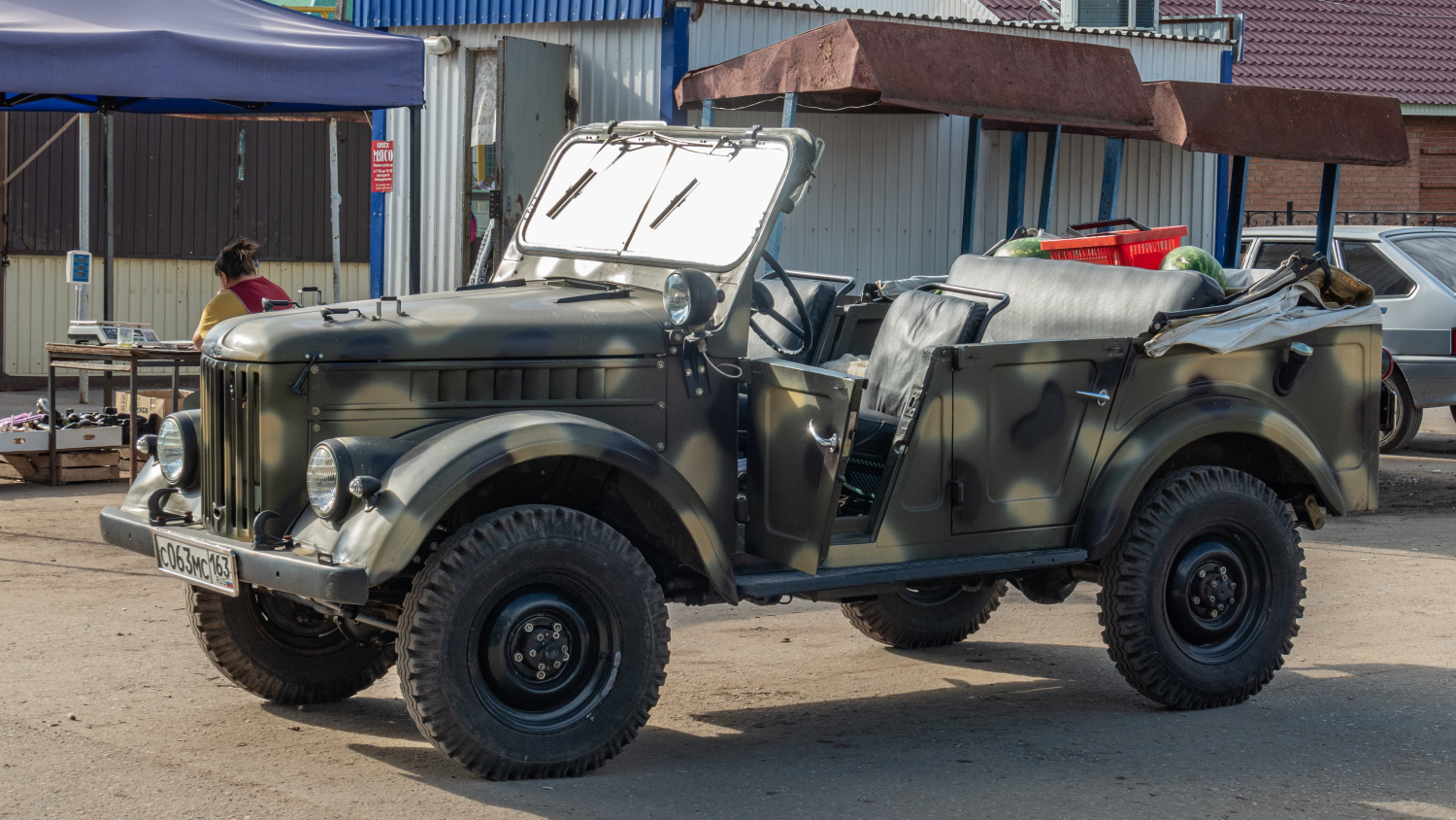 Самарская область, № С 063 МС 163 — ГАЗ-69А '53-73