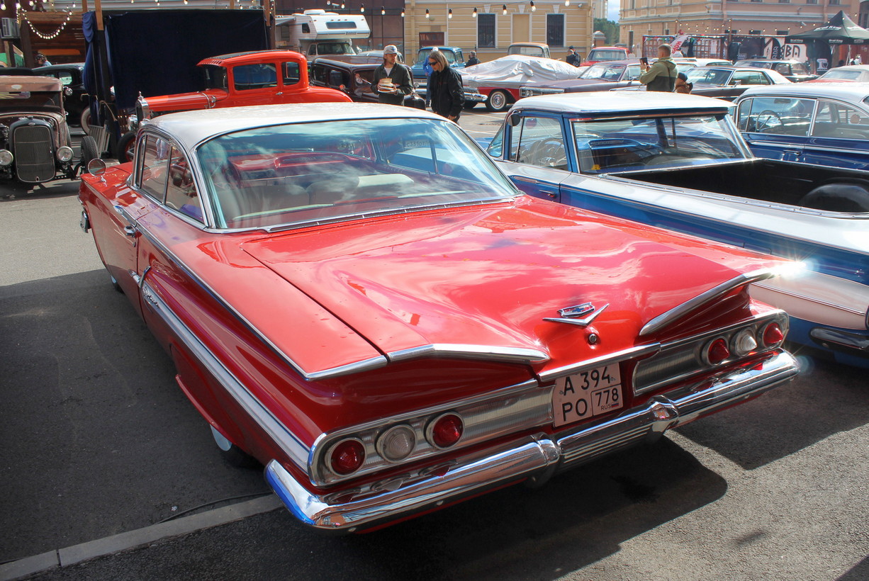 Санкт-Петербург, № А 394 РО 778 — Chevrolet Impala (3G) '61-64; Санкт-Петербург — Ежегодная выставка классических и кастомных автомобилей и мотоциклов "Original Meet"