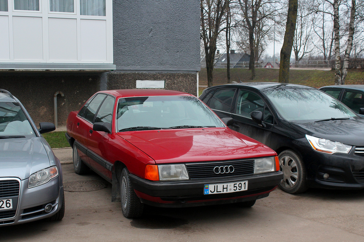 Литва, № JLH 591 — Audi 100 (C3) '82-91