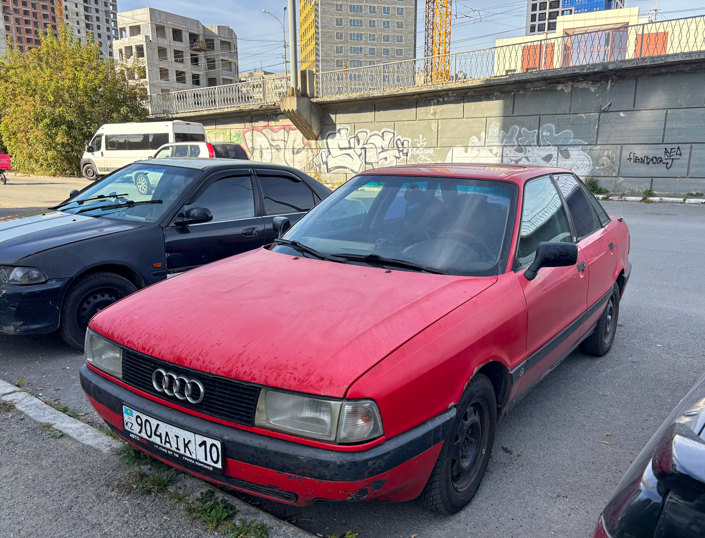 Костанайская область, № 904 AIK 10 — Audi 80 (B3) '86-91