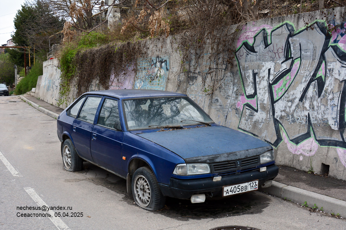Краснодарский край, № А 405 ВВ 123 — Москвич-214145 Святогор '98-99