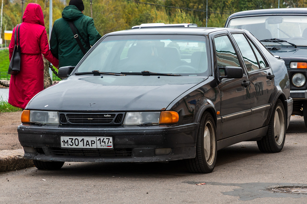 Ленинградская область, № М 301 АР 147 — Saab 9000 '84-98